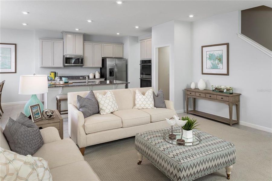 Furnished interior view inside a new home in Cypress Ridge Ranch, Wimauma (Image 15).