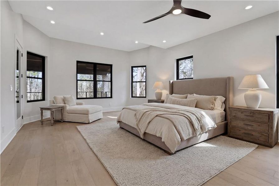 Furnished interior view inside a new home in , Milton (Image 43).