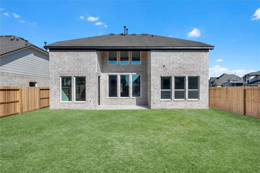 Grass is digitally enhanced.