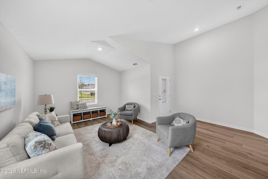 Furnished interior view inside a new home in , Jacksonville (Image 11).