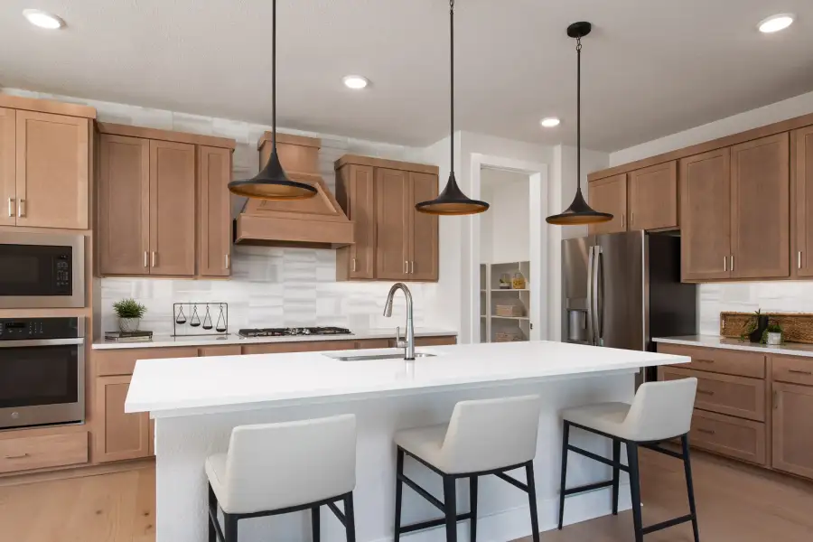 Furnished interior view inside a new home in The Retreat at Harvest, Argyle (Image 7).