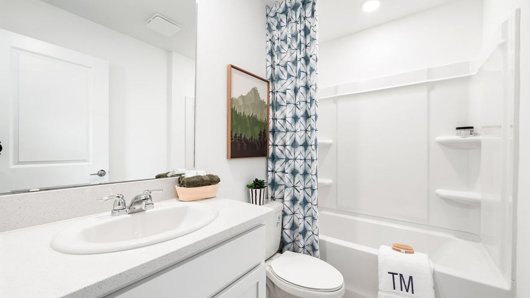 Representative furnished interior of a home built from the Hazel by Taylor Morrison in Westview Community Group Page, Kissimmee (Image 15).