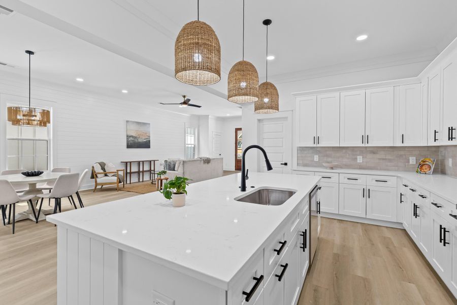 Furnished interior view inside a new home in , North Charleston (Image 18).
