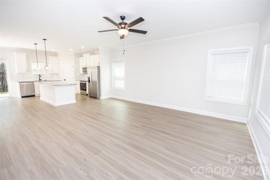 Spacious, unfurnished interior of a new home in Colonial Crossing, Troutman (Image 14).