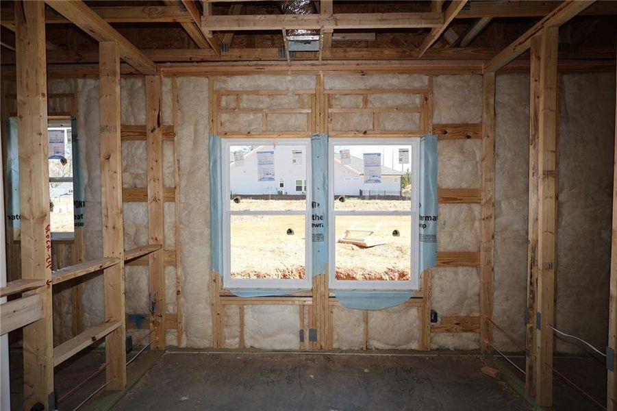 In-progress construction of a new home in Maple Grove at Towne Lake, Woodstock, GA (Image 6). In-progress construction of a new home in Maple Grove at Towne Lake, Woodstock, GA (Image 6).