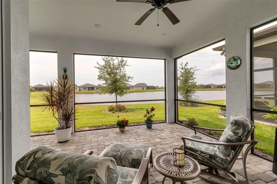 Exterior details and patio area of a home in , Parrish (Image 29).