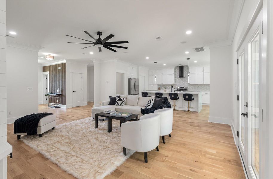 Furnished interior view inside a new home in , Moncks Corner (Image 36).