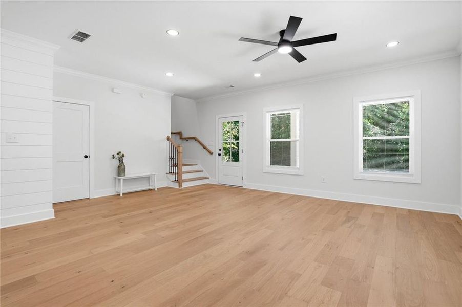Spacious, unfurnished interior of a new home in , Winterville (Image 21).