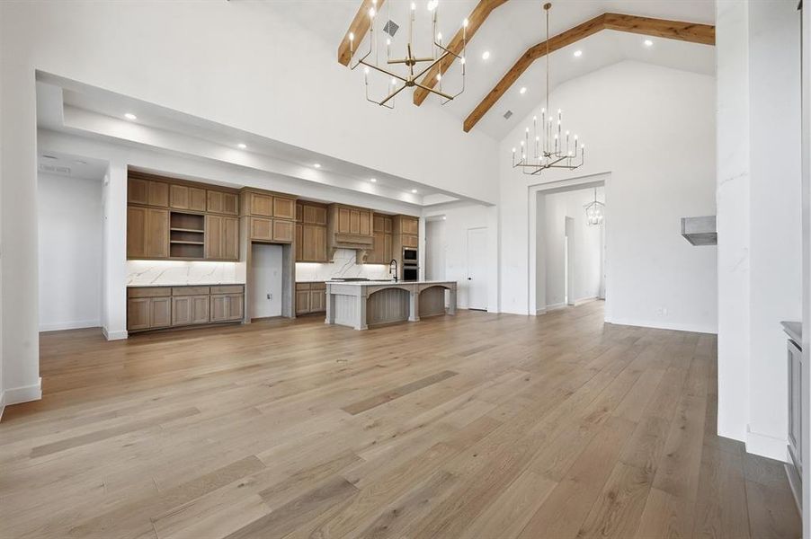 Spacious, unfurnished interior of a new home in Mustang Lakes, Celina (Image 16). Spacious, unfurnished interior of a new home in Mustang Lakes, Celina (Image 16).