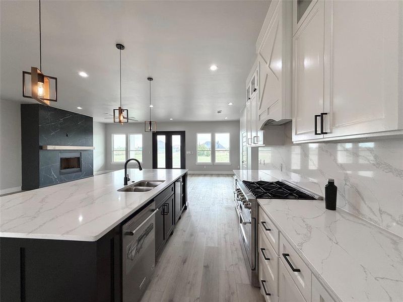 Furnished interior view inside a new home in , Royse City (Image 5). Furnished interior view inside a new home in , Royse City (Image 5).