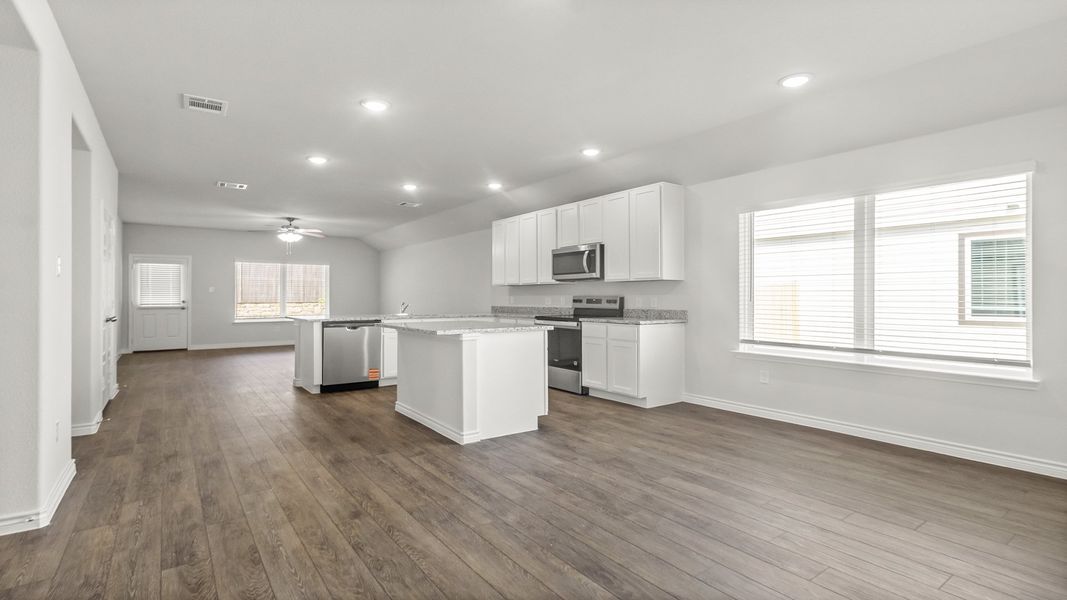 Dining room to kitchen Dining room to kitchen