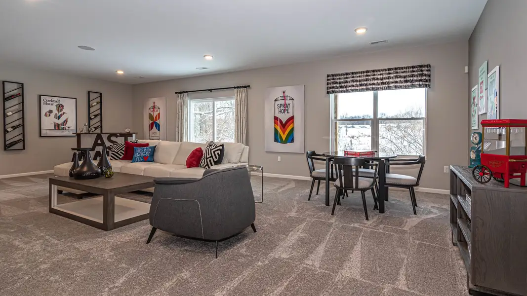 Representative furnished interior of a home built from the The Kensington by Norfolk Homes in Valleys, Jackson (Image 41).