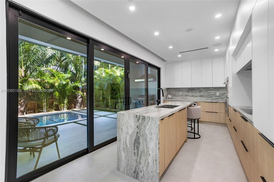Furnished interior view inside a new home in , Miami (Image 11). Furnished interior view inside a new home in , Miami (Image 11).