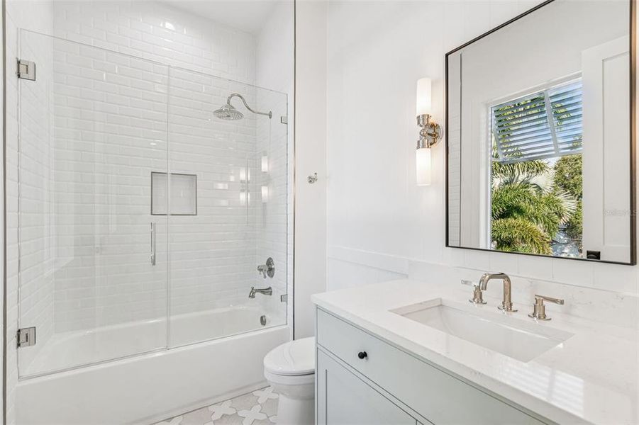 Furnished interior view inside a new home in , Tampa (Image 63).