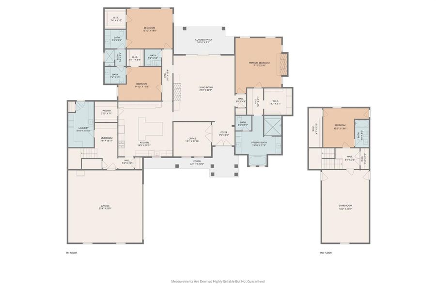 2D floor plan layout of this home in , Montgomery, TX (Image 5).