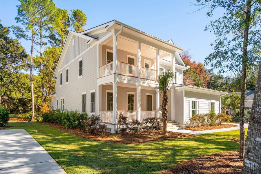 Front exterior of a new home in , Johns Island, SC, highlighting curb appeal (Image 2).