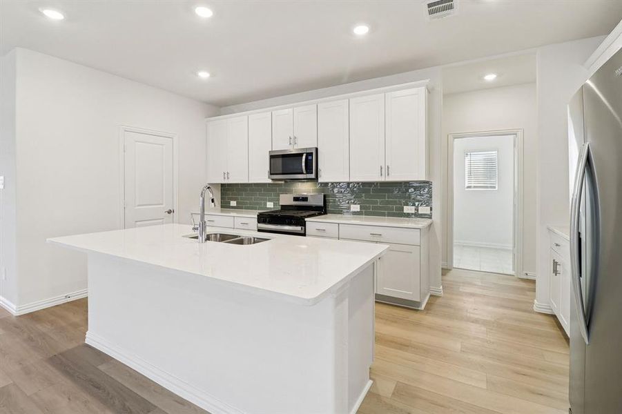 Furnished interior view inside a new home in , Farmersville (Image 9).