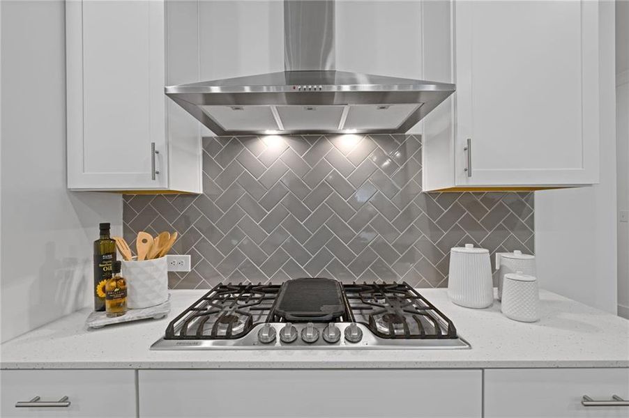 Close-up of interior finishes inside a home in , Dallas (Image 22).
