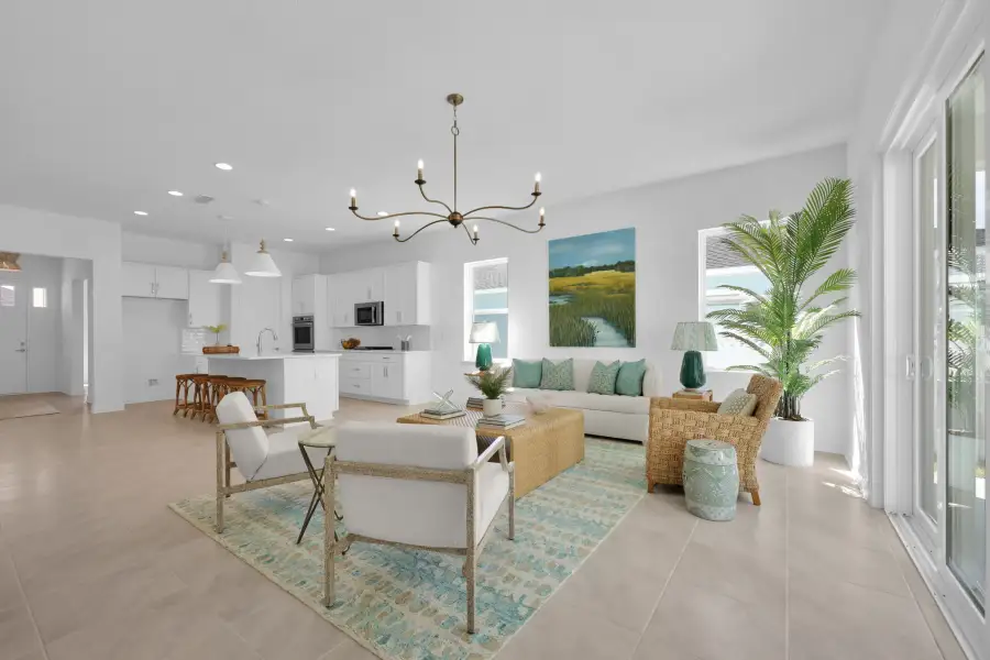 Representative furnished interior of a home built from the Eliza by Riverside Homes in Sagebrush at EverRange, Jacksonville (Image 21).