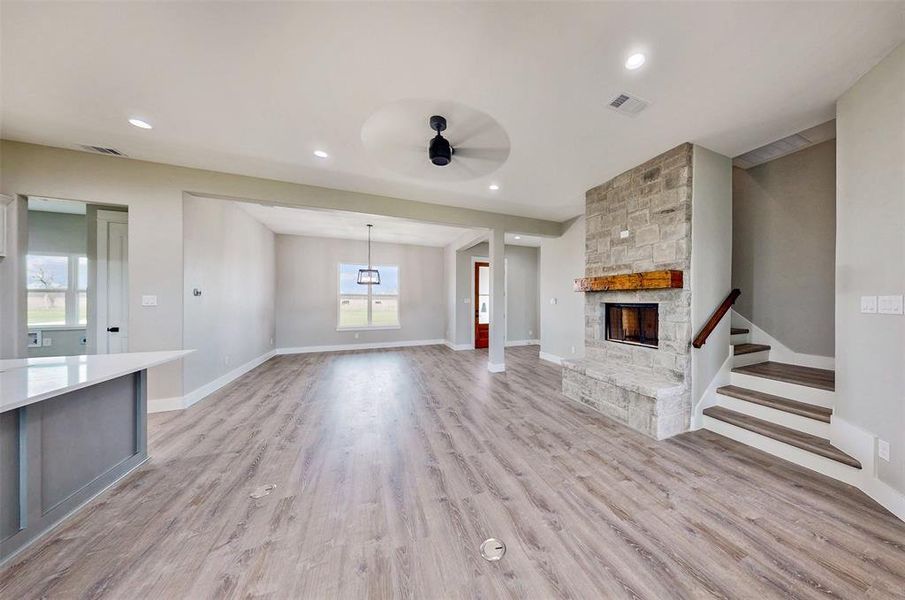 Spacious, unfurnished interior of a new home in , Wills Point (Image 18).