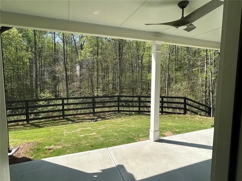 Exterior details and patio area of a home in , Woodstock (Image 3).