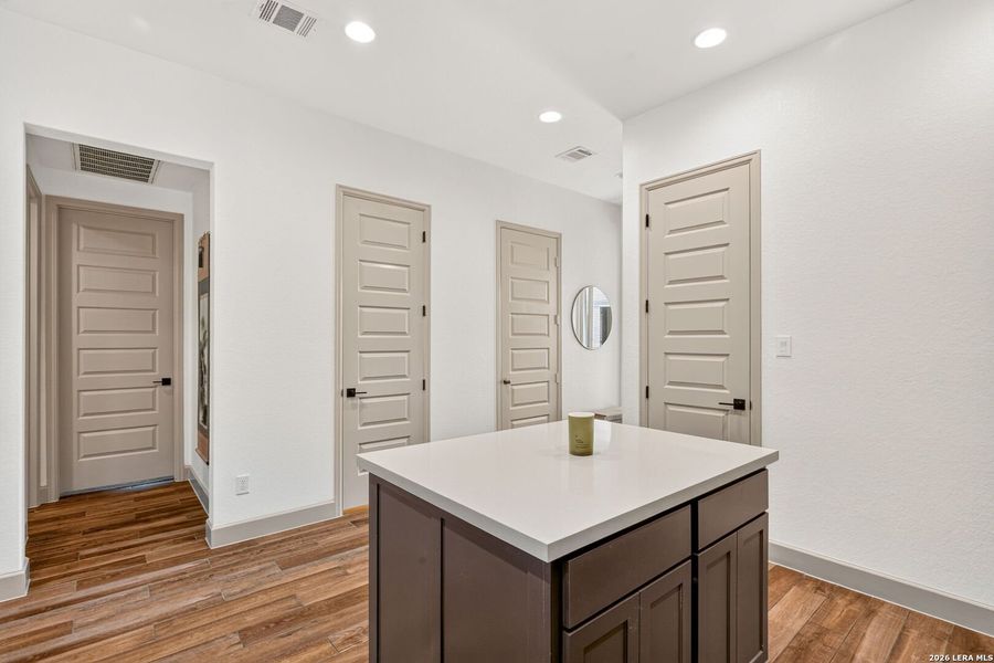 Furnished interior view inside a new home in Kallison Ranch, San Antonio (Image 15). Furnished interior view inside a new home in Kallison Ranch, San Antonio (Image 15).
