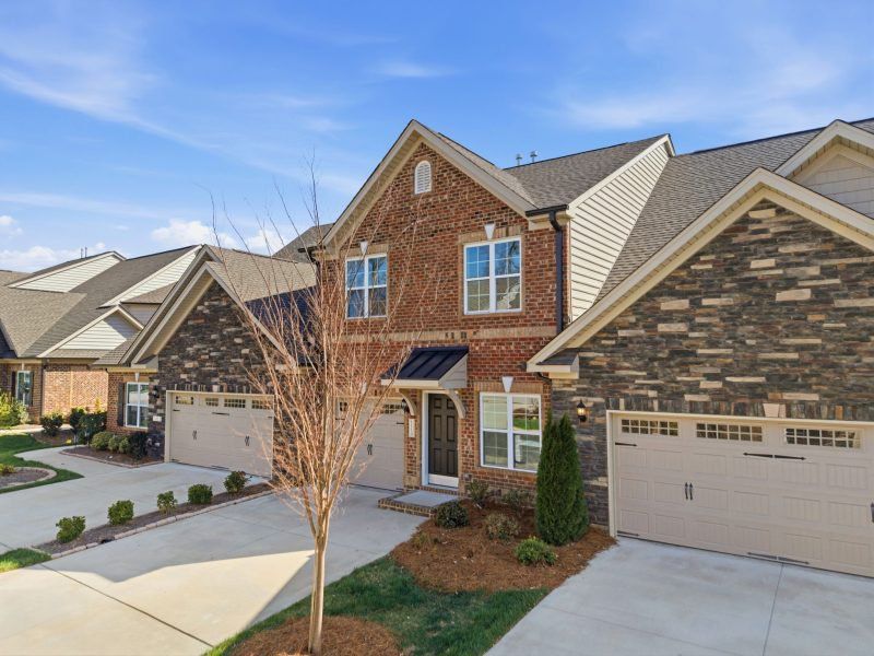 Representative exterior photo of a completed home built from the Cayman by Keystone Homes NC in Weybridge, Burlington, NC (Image 33). Representative exterior photo of a completed home built from the Cayman by Keystone Homes NC in Weybridge, Burlington, NC (Image 33).