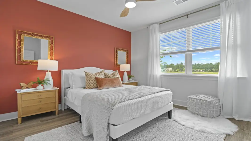 Furnished interior view inside a new home in The Pines at New Hampstead, Bloomingdale (Image 16).