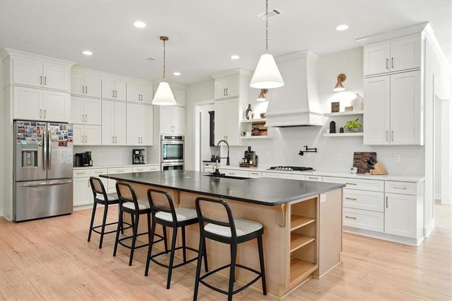 Furnished interior view inside a new home in , Dallas (Image 19).