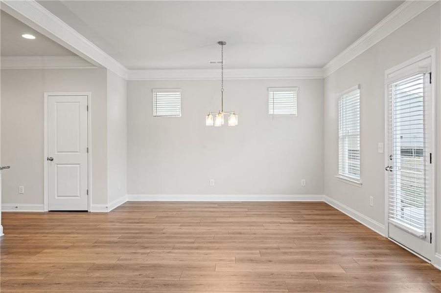 Spacious, unfurnished interior of a new home in , Flowery Branch (Image 19).