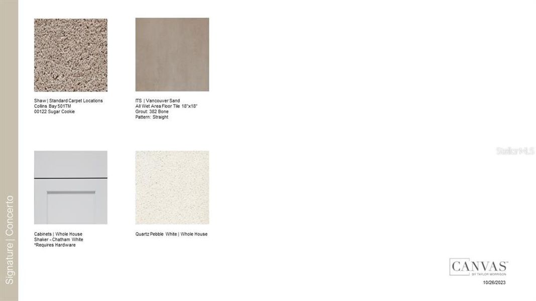 Design Selections - This home is currently under construction - selections are subject to change