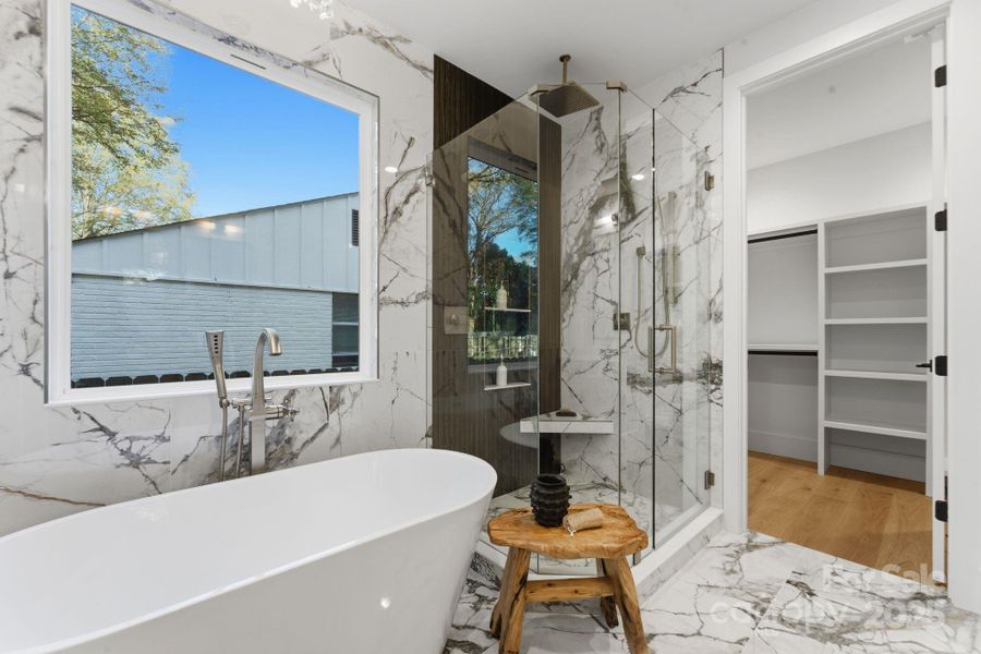 Furnished interior view inside a new home in , Charlotte (Image 7).