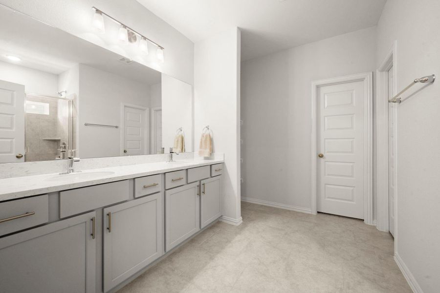 Furnished interior view inside a new home in , Conroe (Image 18). Furnished interior view inside a new home in , Conroe (Image 18).