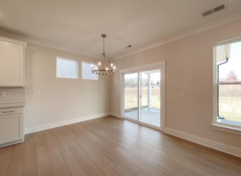 Spacious, unfurnished interior of a new home in Founders Club, Moore (Image 14).