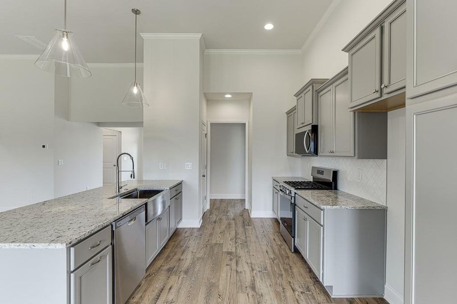 Furnished interior view inside a new home in , Jefferson (Image 11).