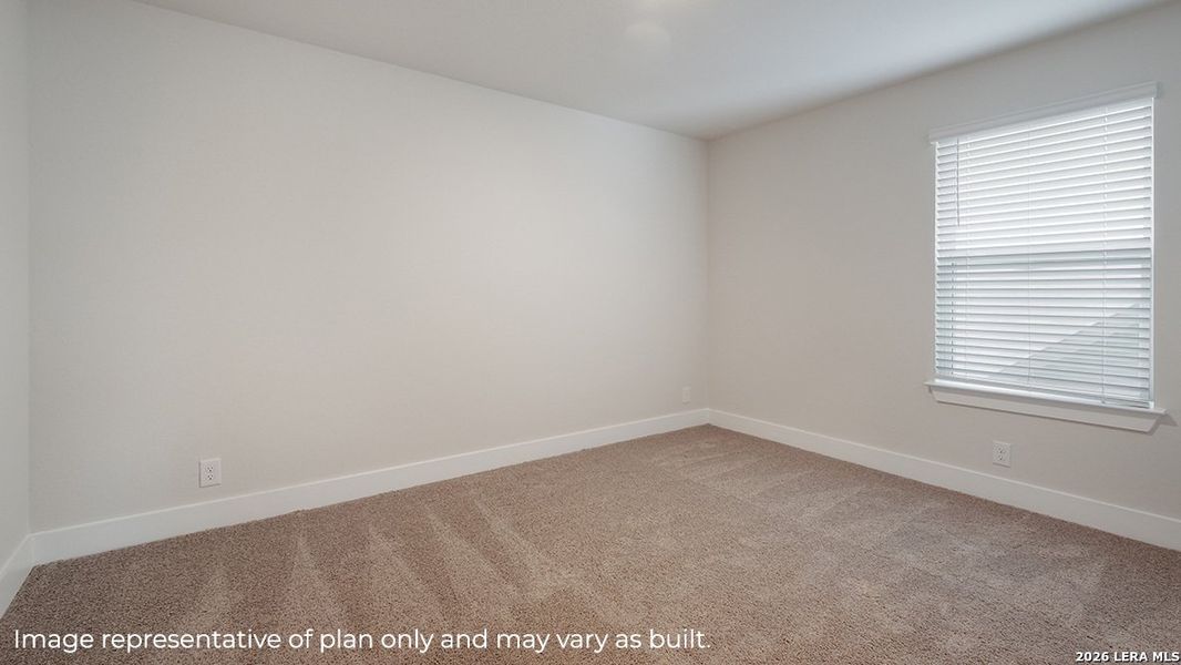 Spacious, unfurnished interior of a new home in Brookstone Creek, San Antonio (Image 20).