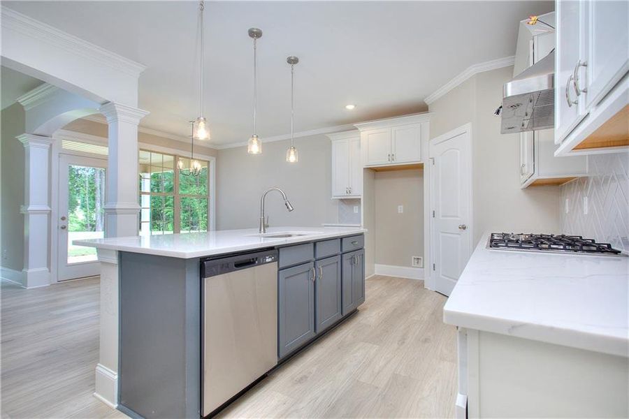 Furnished interior view inside a new home in , Conyers (Image 17). Furnished interior view inside a new home in , Conyers (Image 17).