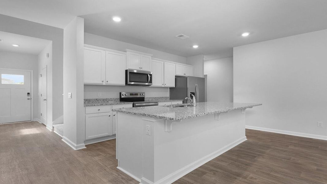 Furnished interior view inside a new home in Lakeview at Kitfield, Moncks Corner (Image 5). Furnished interior view inside a new home in Lakeview at Kitfield, Moncks Corner (Image 5).