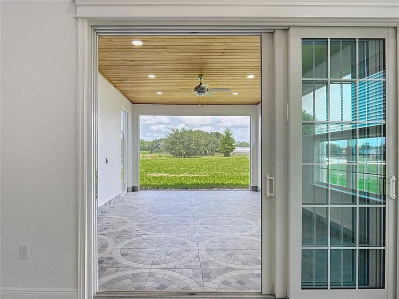 Exterior details and patio area of a home in , Wildwood (Image 26).