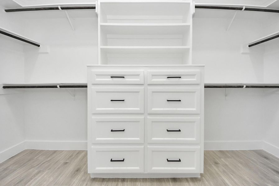 Principal bedroom closet