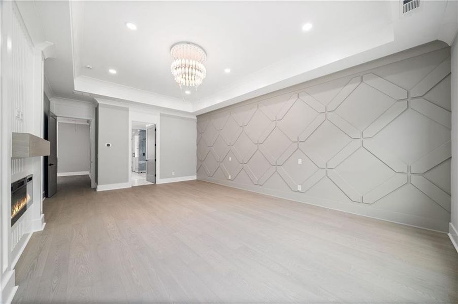 Spacious, unfurnished interior of a new home in , Suwanee (Image 66).