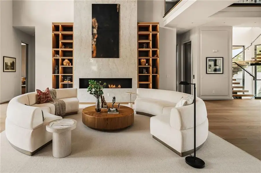 Furnished interior view inside a new home in , Marietta (Image 9).