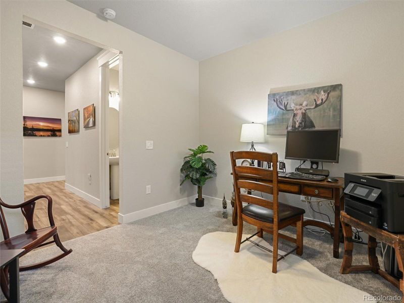 Office or add a door for 6th bedroom