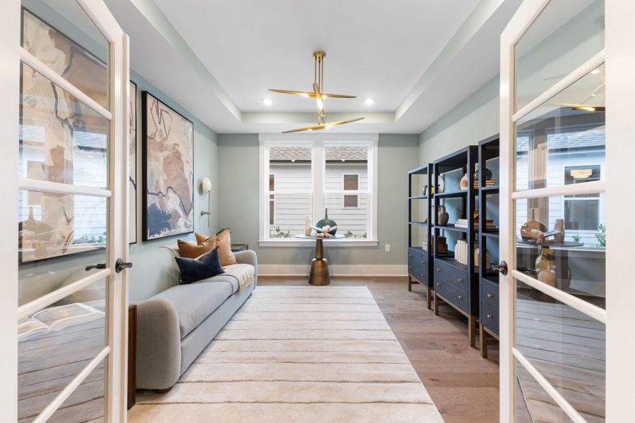 Representative furnished interior of a home built from the Renown by Del Webb in Del Webb Ocean Isle Beach, Shallotte (Image 38).