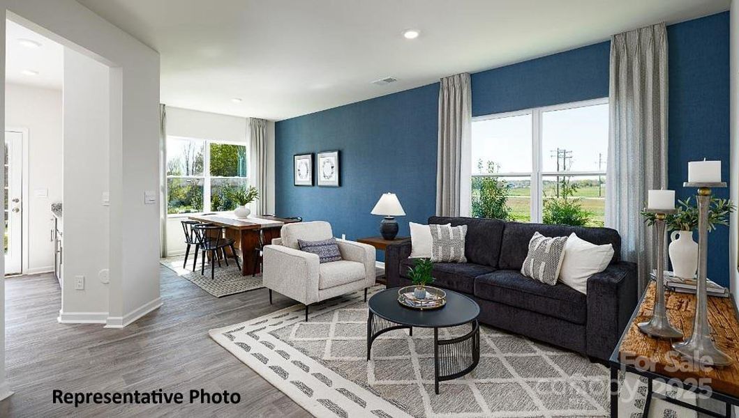 Furnished interior view inside a new home in Fergus Crossing, York (Image 11).