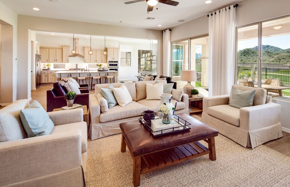 Representative furnished interior of a home built from the Journey Final Opportunity by Del Webb in Sun City Anthem at Merrill Ranch, Florence (Image 7).