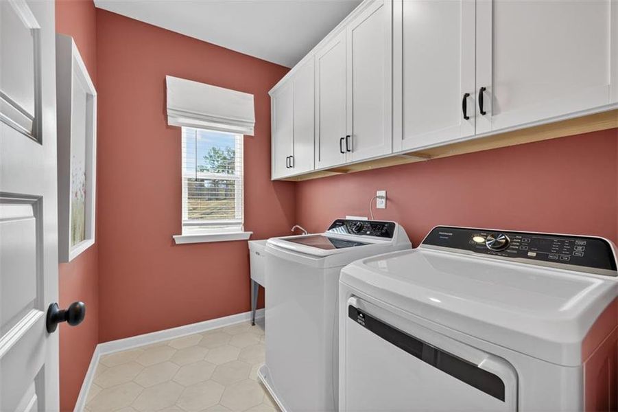 Furnished interior view inside a new home in Sagebrook, Powder Springs (Image 22).