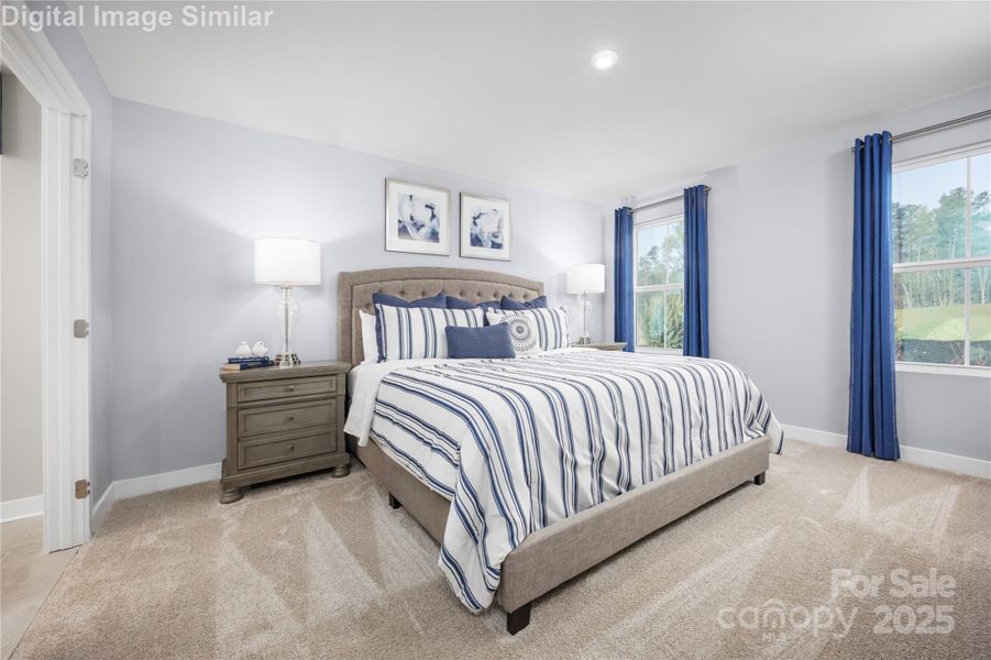 Furnished interior in a model home at Overture Pointe Ranches in Hickory (Image 12). Furnished interior in a model home at Overture Pointe Ranches in Hickory (Image 12).