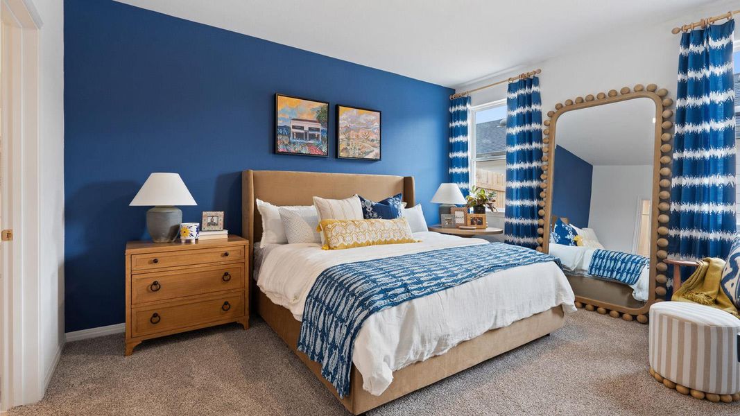 Furnished interior view inside a new home in Avery Centre, Round Rock (Image 16).