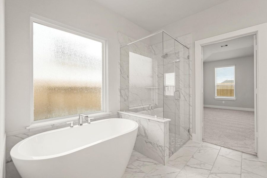 Furnished interior view inside a new home in Briarwood Crossing, Rosenberg (Image 7).